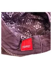 Vorschaubild 3 von Cord-Schirmmütze Damen Lila Baumwolle Newsboy Cap Mütze