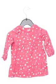 Vorschaubild 2 von Kinder Freizeitkleid Rosa Blumenmuster Gr. 86 Baumwolle