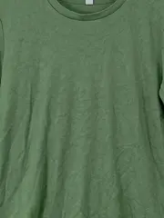 Vorschaubild 2 von Damen Langarmshirt Basic Grün Gr. 36/S Polyacryl Viskose