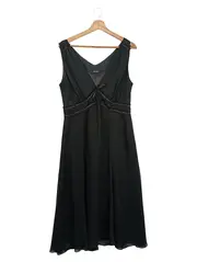 Vorschaubild 1 von Etuikleid Damen 40/L Schwarz Elegant Business Midi