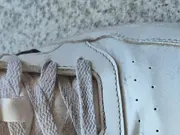 Vorschaubild 4 von Kinder Sneaker low Gr. 38 Weiß Leder Schnürung Sportlich Freizeit