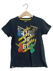Vorschaubild 1 von Ninjago T-Shirt Kinder Jungen Gr. 116 Schwarz Baumwolle Ninja Print