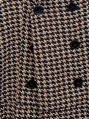Vorschaubild 3 von Damen Blazer Hahnentrittmuster Business Mehrfarbig Gr. S