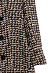 Vorschaubild 4 von Damen Blazer Hahnentrittmuster Business Mehrfarbig Gr. S