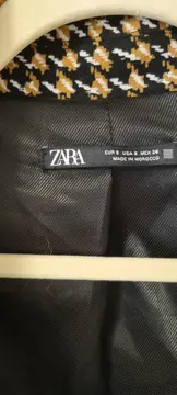 Vorschaubild 5 von Damen Blazer Hahnentrittmuster Business Mehrfarbig Gr. S
