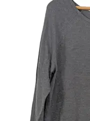 Vorschaubild 2 von Damen Freizeitkleid Gr. 36 Grau Casual Langarm