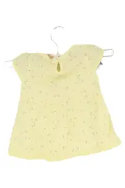 Vorschaubild 2 von ANNIE Mädchen Sommerkleid Gr. 80 Gelb Baumwolle Punkte Krone Casual