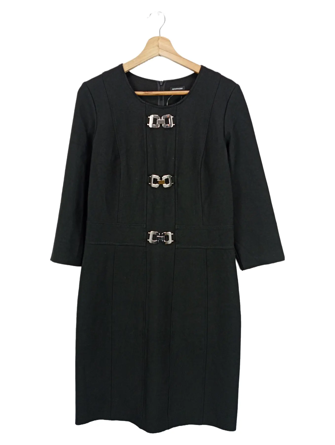 CAROLINE BISS Businesskleid Damen Gr. 40;L Schwarz Elegant 3/4-Arm