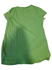 Vorschaubild 2 von T-Shirt Kinder Kurzarm Sport Logo Print Baumwolle Grün 164