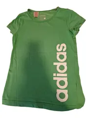 Vorschaubild 1 von T-Shirt Kinder Kurzarm Sport Logo Print Baumwolle Grün 164