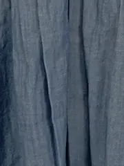 Vorschaubild 4 von Aware by Vero Moda Damen Blusenkleid Jeanskleid Gr. L Blau Baumwolle