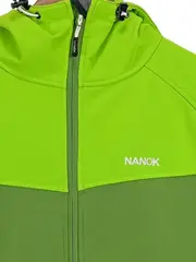 Vorschaubild 2 von Kinder Outdoor Fleecejacke Gr. 50 Grün