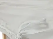 Vorschaubild 5 von Damen T-Shirt Weiß Gr. 38/M mit Rüschen und Schleife