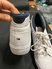 Vorschaubild 6 von Herren Sneaker low Leder Weiß Gr. 44 Casual