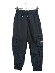 Vorschaubild 1 von Kinder Cargohose Sportlich Schwarz Gr. 128 Polyester Logo Print