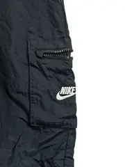Vorschaubild 2 von Kinder Cargohose Sportlich Schwarz Gr. 128 Polyester Logo Print