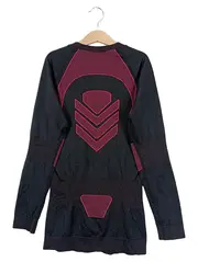 Vorschaubild 2 von Sport Shirt Damen Gr. 34/XS Schwarz Langarm Sportlich Funktionsshirt