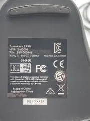 Vorschaubild 4 von Z130 Stereo Lautsprecher Set PC Boxen Schwarz USB 3,5mm Klinke