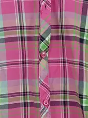 Vorschaubild 2 von Hemdbluse Damen Kariert Langarm Baumwolle Mehrfarbig Gr. 42 XL