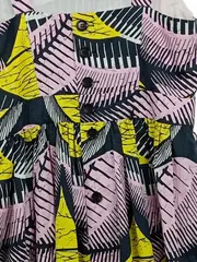 Vorschaubild 2 von Damen Sommerkleid Gr. 40/L Mehrfarbig Blumenmuster Modern