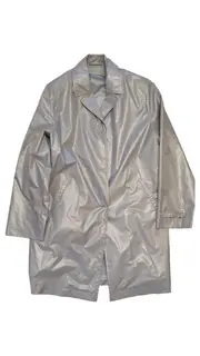 Vorschaubild 1 von Trenchcoat Damen Gr. 46 Grau Klassisch Mantel