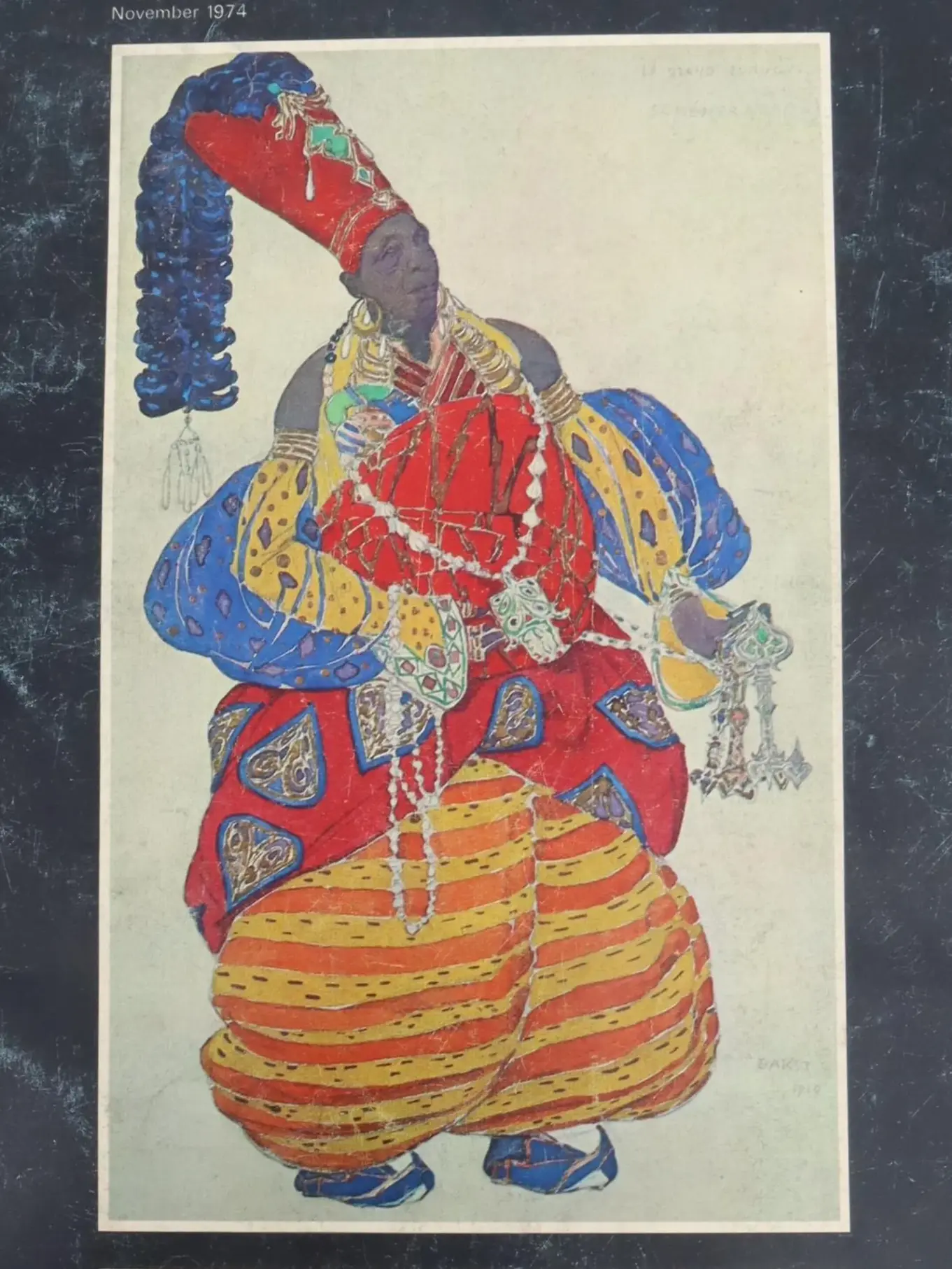 MARKENLOS du Die Kunstzeitschrift Nov 1974 Ballett Malerei Kunst Kultur Magazin Vintage