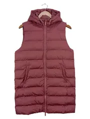 Vorschaubild 1 von Kinder Steppweste Gr. 158 Rot Outdoor Weste mit Kapuze