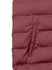 Vorschaubild 6 von Kinder Steppweste Gr. 158 Rot Outdoor Weste mit Kapuze