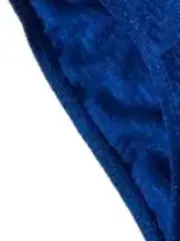 Vorschaubild 5 von Bikini Damen Größe 75A Blau Fischgrätenmuster Bügel-BH Set