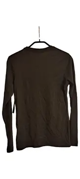 Vorschaubild 4 von Kinder Langarmshirt Gr. 152 Oliv Logo Sport Baumwolle