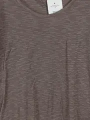 Vorschaubild 3 von EDC Damen Langarmshirt Braun Gr. 34/XS Casual Meliert Stickerei