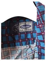 Vorschaubild 3 von Herren Freizeithemd Gr. 40/XS Mehrfarbig Kariert Casual Langarm