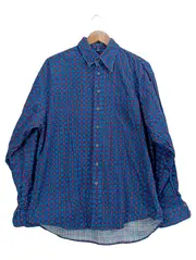 Vorschaubild 1 von Herren Freizeithemd Gr. 40/XS Mehrfarbig Kariert Casual Langarm