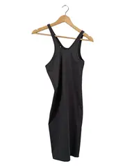 Vorschaubild 1 von Damen Etuikleid Gr. 34/XS Schwarz Basic Midikleid