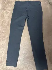 Vorschaubild 2 von Damen Anzughose Lederoptik Schwarz Gr. 34 XS Elegant