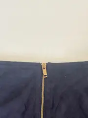 Vorschaubild 2 von Damen Faltenrock Gr. 34 Blau Polyester Casual