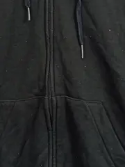 Vorschaubild 4 von Kapuzenpullover Damen Gr. 36 Schwarz Hoodie 3 Streifen Zip