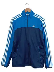 Vorschaubild 1 von Herren Trainingsjacke Blau Gr. 38x40 Sportlich Polyester