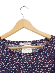 Vorschaubild 3 von Damen T-Shirt Herzmuster Mehrfarbig Gr. L Casual