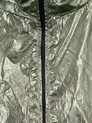 Vorschaubild 4 von Damen Outdoorjacke Gr. 38/M Grün Sportlich Kapuze Reißverschluss