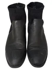 Vorschaubild 2 von Damen Stiefelette Gr. 37 Schwarz Sockenstiefelette Casual