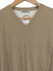 Vorschaubild 4 von Herren Pullunder Golf Argyle V-Ausschnitt Gr. 48/M Beige Klassisch