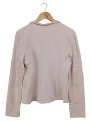 Vorschaubild 2 von Damen Blazer Gr. 40/L Beige Baumwolle Pailletten Casual