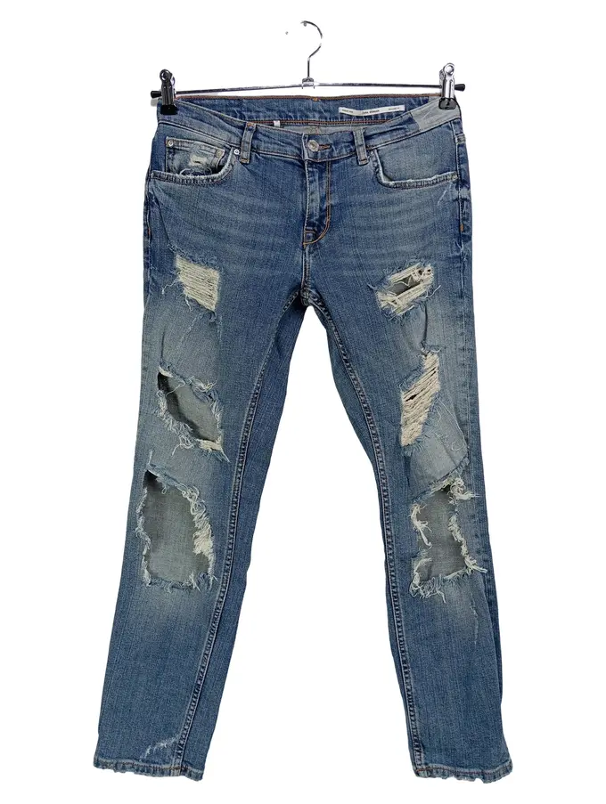 ZARA Destroyed Jeans Bild 1
