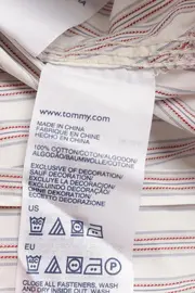 Vorschaubild 3 von Damen Hemdbluse Gr. 36/S Gestreift Casual Preppy Baumwolle