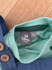 Vorschaubild 5 von Mickey & Friends Twin Set Jungen Gr. 74 Latzhose Langarmshirt Mehrfarbig