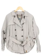 Vorschaubild 1 von Damen Leichte Jacke Gr. 36/S Grau Baumwolle Casual Urban