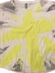 Vorschaubild 3 von Kinder T-Shirt Gr. 116 Grafik Weiß Kurzarm