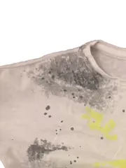Vorschaubild 4 von Kinder T-Shirt Gr. 116 Grafik Weiß Kurzarm