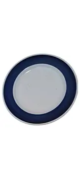 Vorschaubild 1 von Frühstücksteller Porzellan Weiß Modern Oval Teller Geschirr